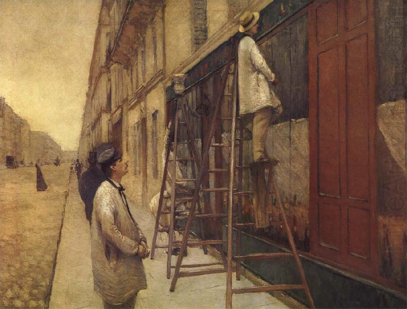 The painter design house, Gustave Caillebotte